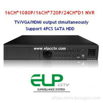 Enhancement 16CH*1080p/20CH*720p/32CH D1 Series NVR Elp-8016f-P